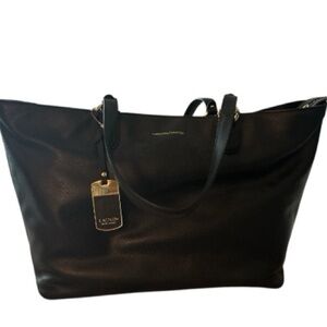 Lauren Ralph Lauren Black Satchel